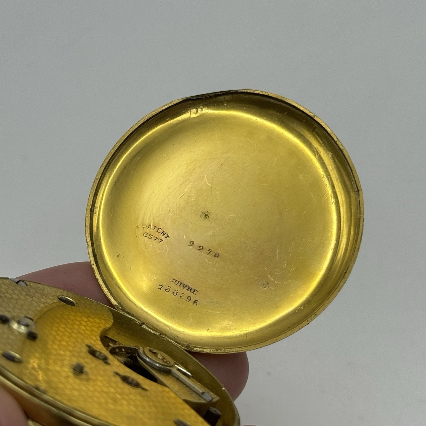 47.8mm Antique 1918 DSM Atlantic Coal Conciliation Board Pocket Watch Movement