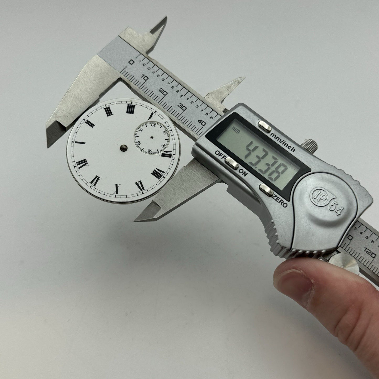 43.3mm Equity Watch Co Boston Open Face American Pocket Watch Movement PARTS