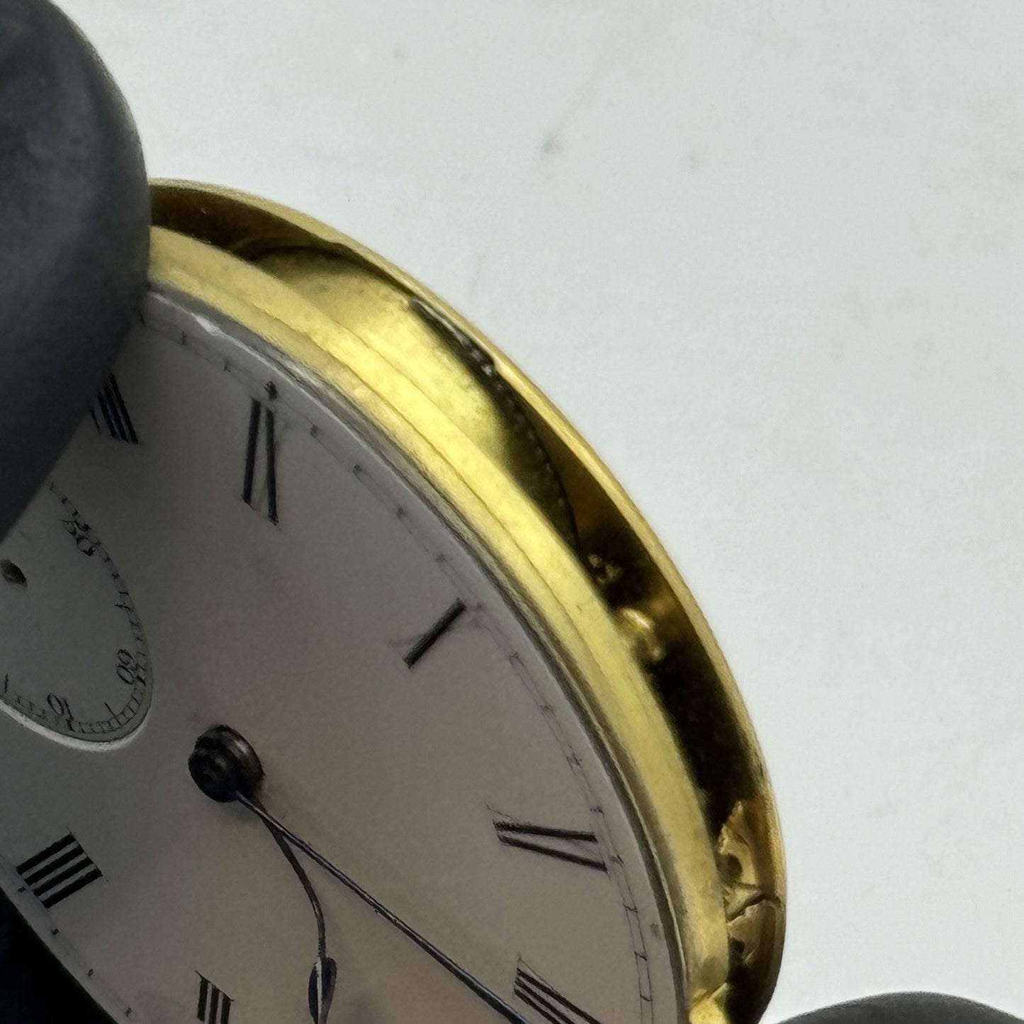 43mm Bracebridge Clerkenwell London High Grade Fusee Pocket Watch Movement PARTS