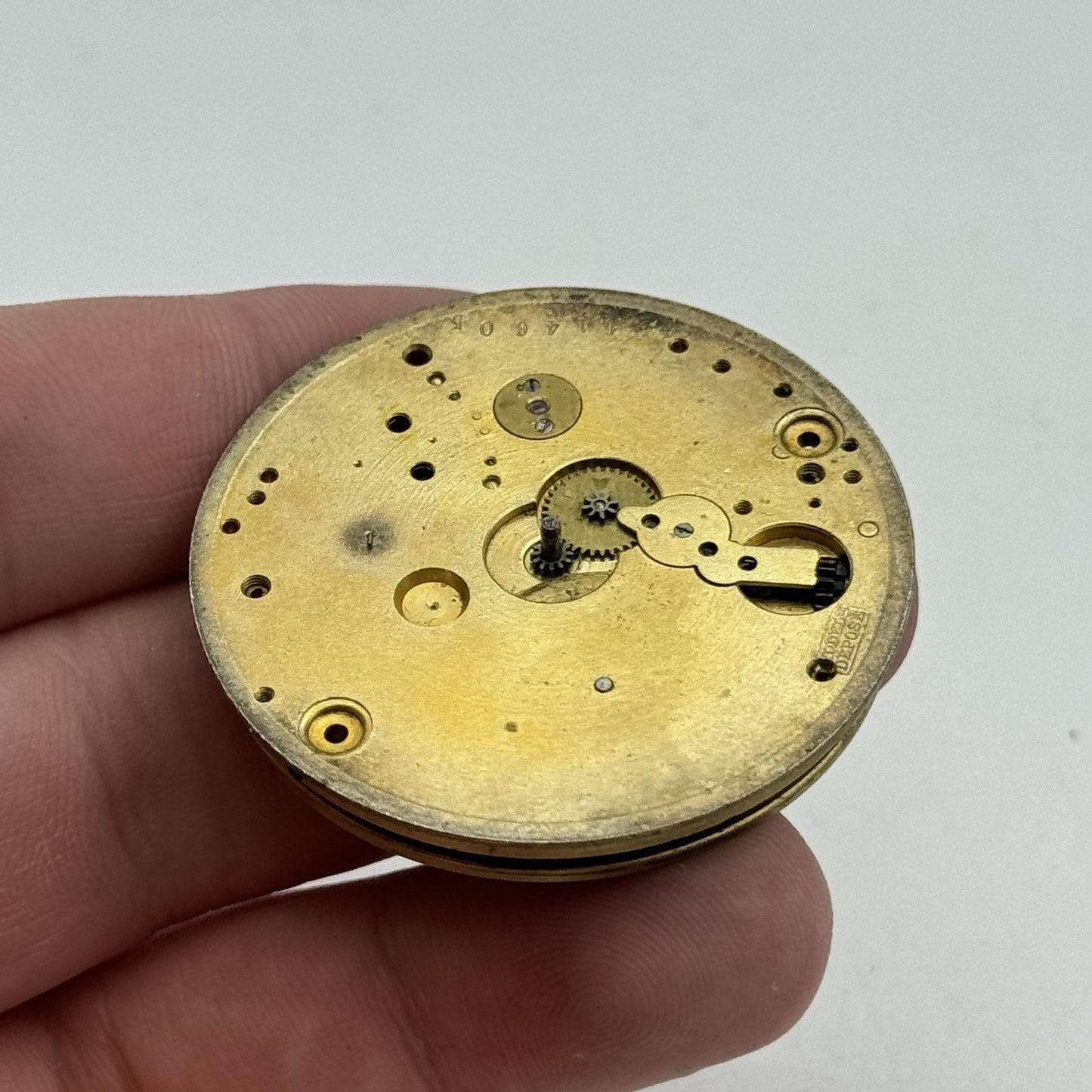 42.8mm Brevete Cyma Modele Depose Partial Vintage Pocket Watch PARTS REPAIR