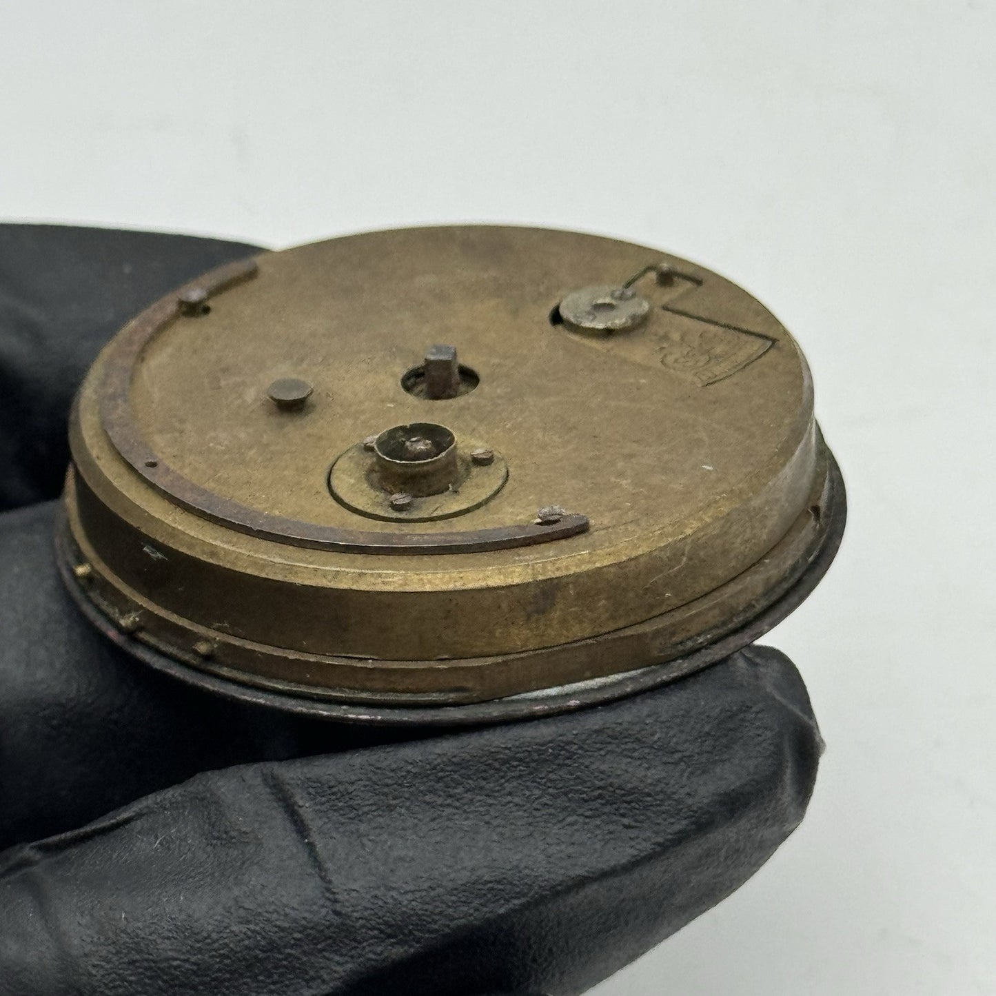 43.9mm Antique Fattorini & Sons Bradford The Leader Pocket Watch Movement PARTS