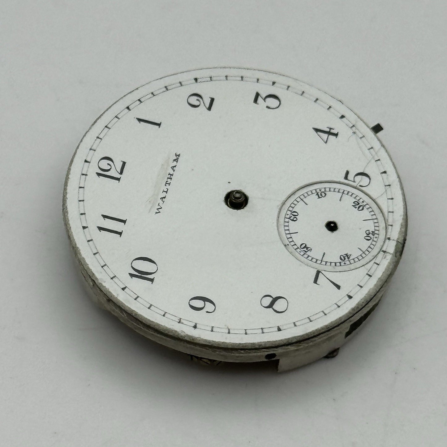 6S Antique Waltham Grade F Model 1873 Hunter Pocket Watch Movement PARTS REPAIR
