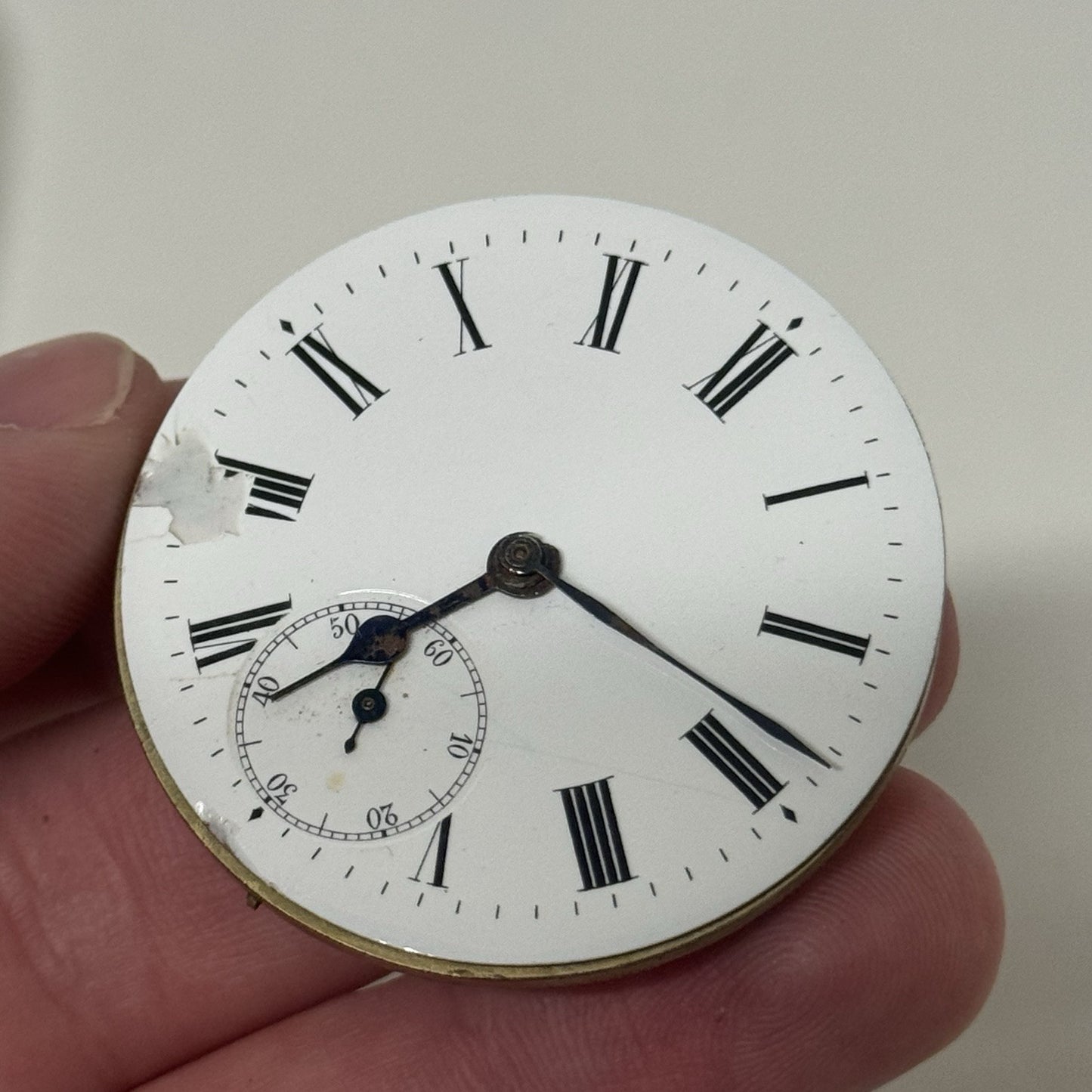 43.3mm Running Antique High Grade Cylinder Escapement Pocket Watch Movement PART