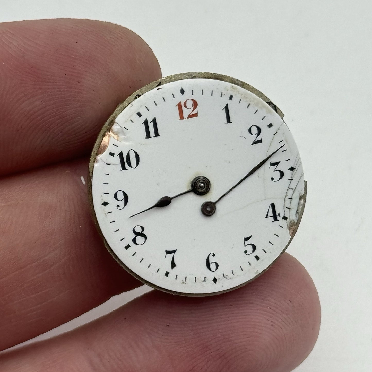 25.7mm ROLEX Rebberg 7 Jewels Vintage Manual Wind Watch Movement Dial - RESTORE