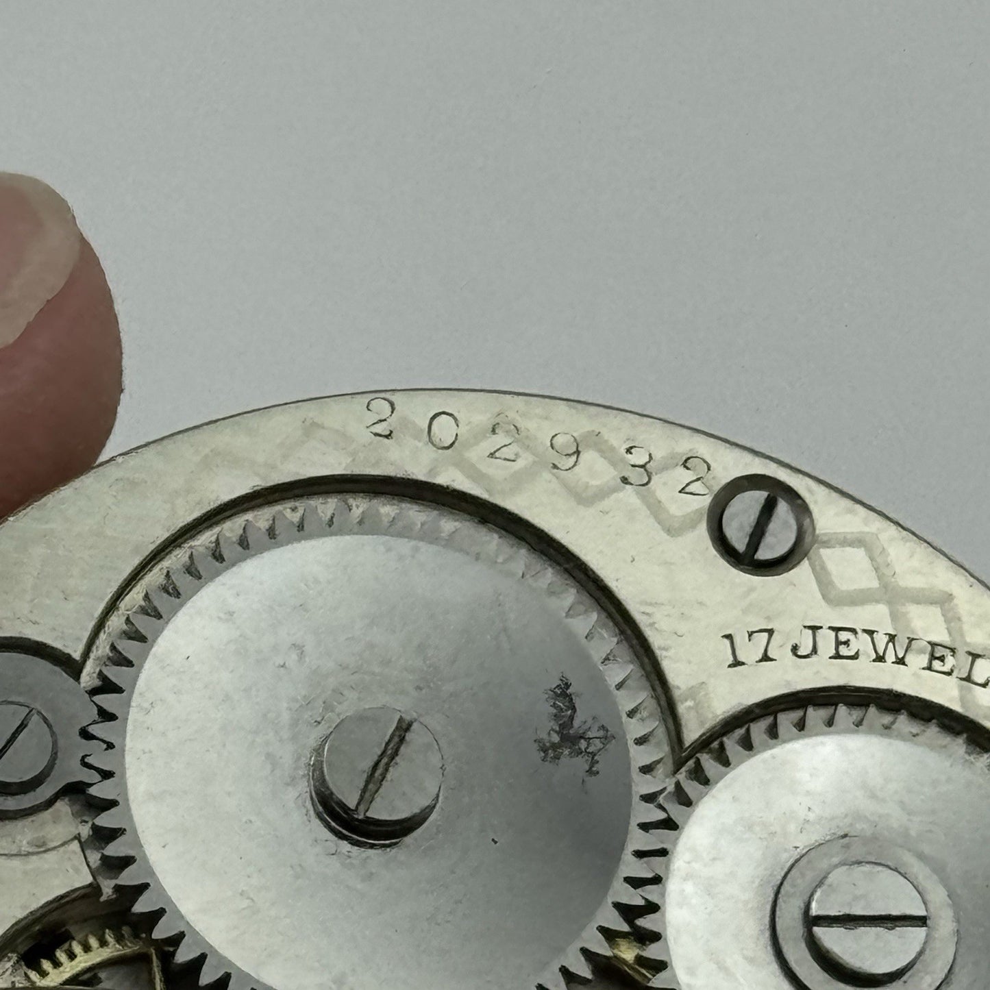 40.9mm High Grade Thomas Russell & Son Open Face Pocket Watch Movement PARTS