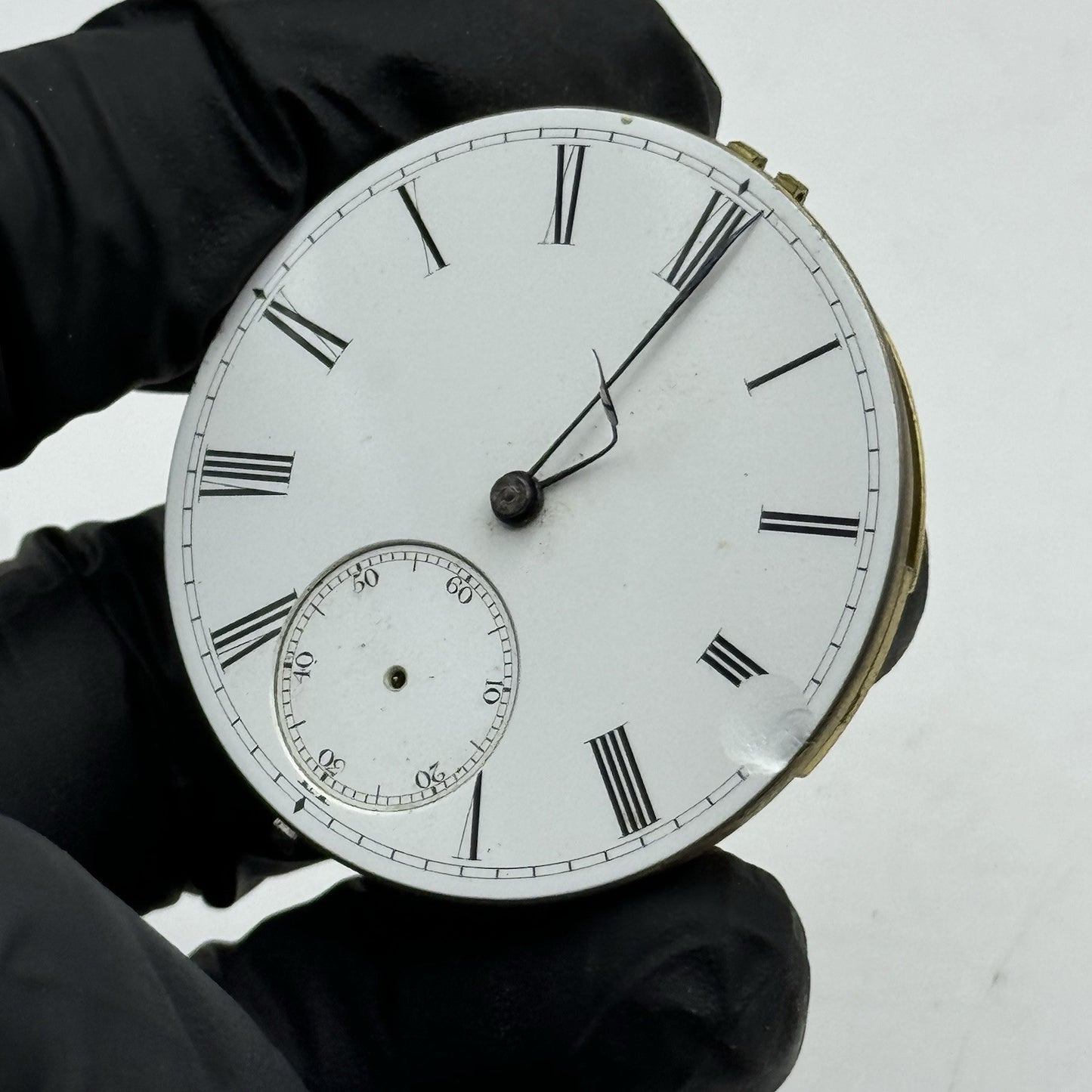 43mm Bracebridge Clerkenwell London High Grade Fusee Pocket Watch Movement PARTS