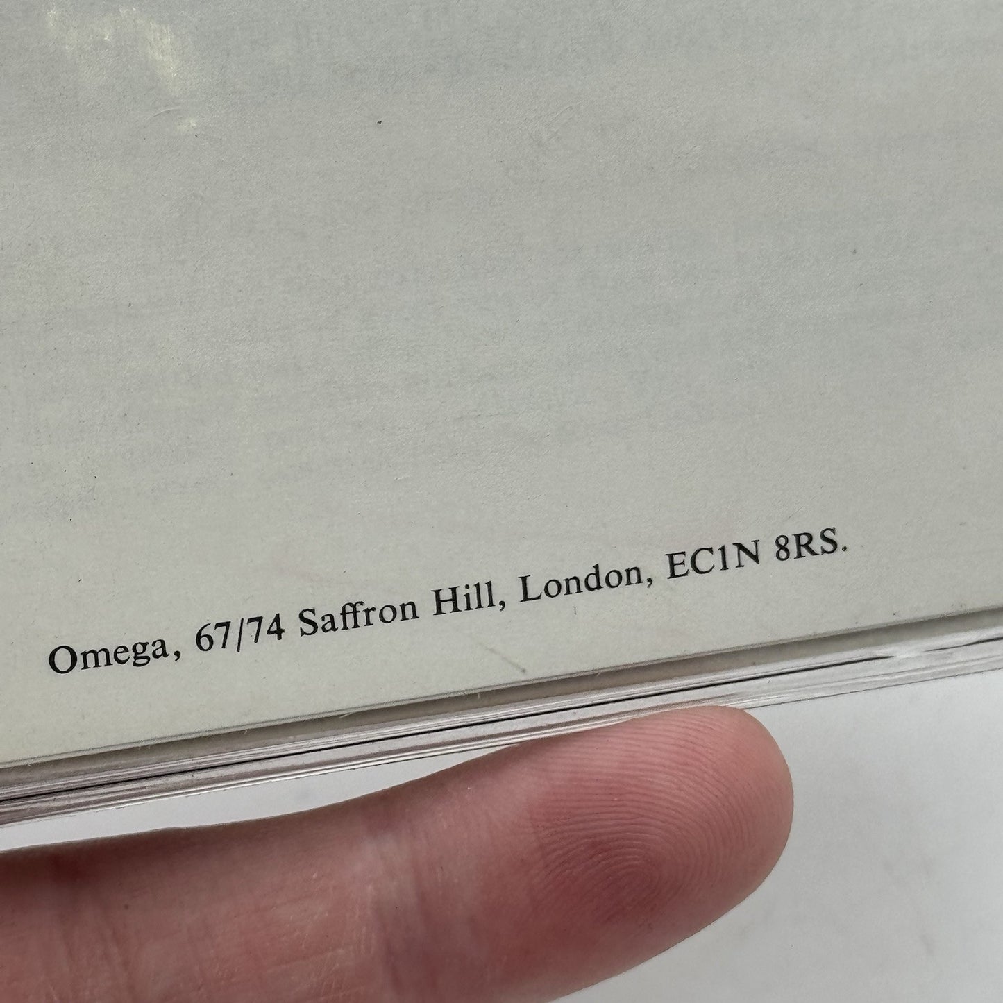 1973 Omega F300 Chronometer International Warantee Papers Saffron Hill London