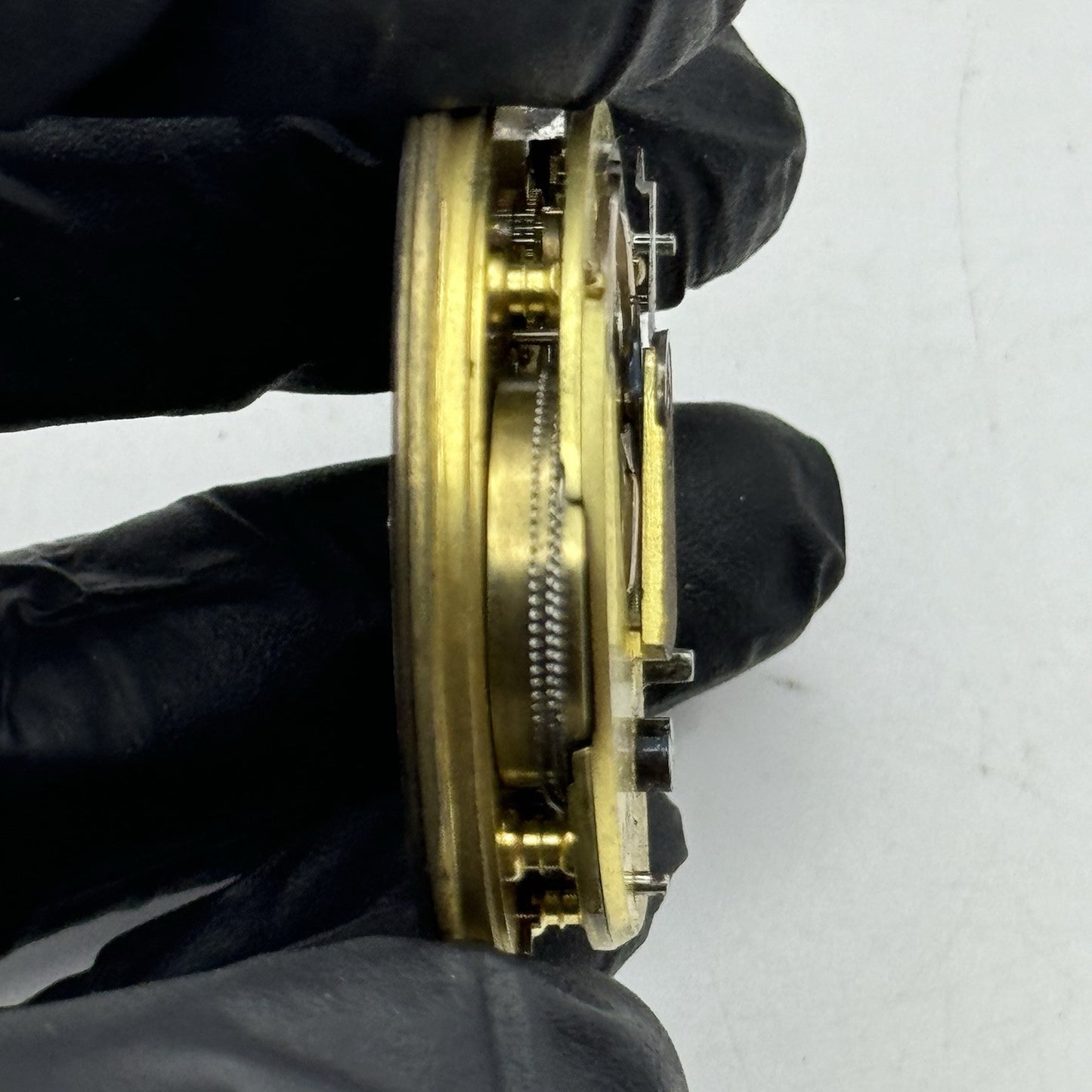44.7mm Antique Greenock Fusee Pocket Watch Movement - Balance Intact PARTS