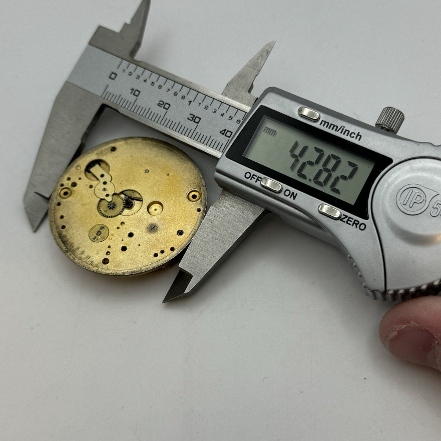 42.8mm Brevete Cyma Modele Depose Partial Vintage Pocket Watch PARTS REPAIR