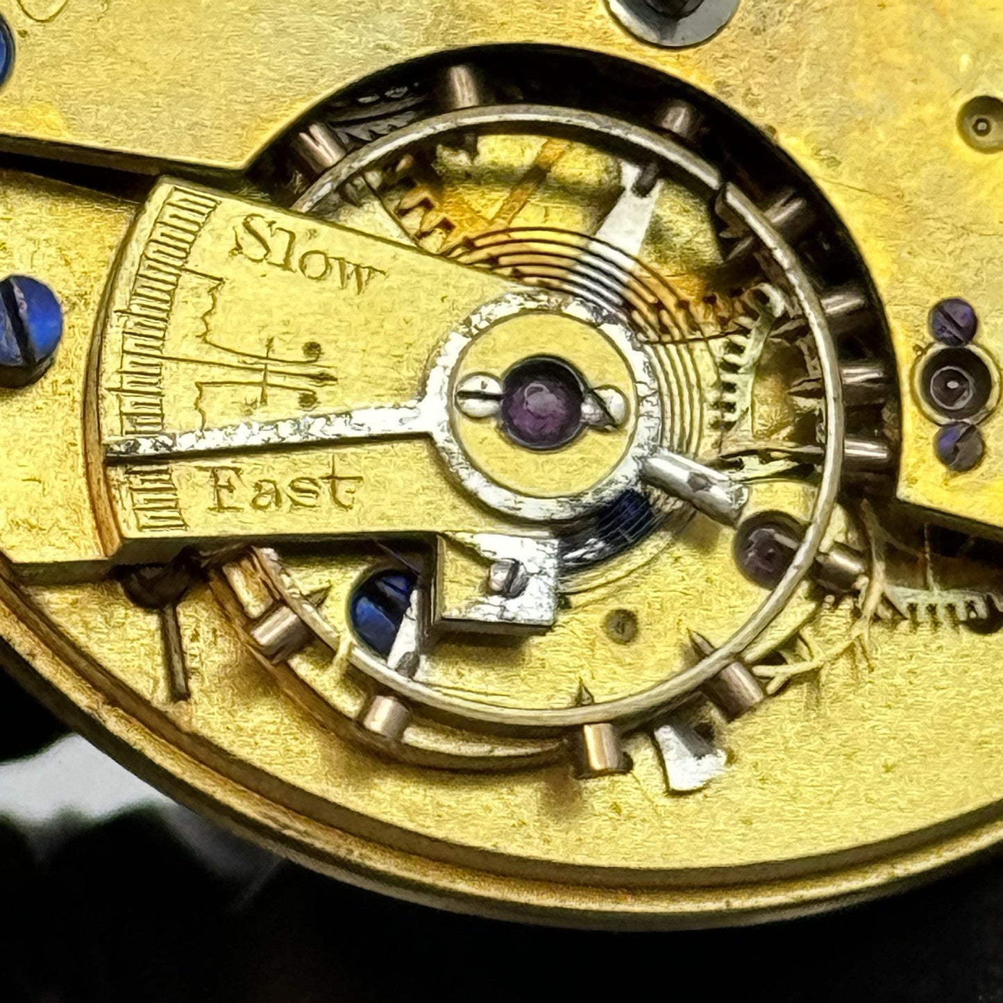 43mm Bracebridge Clerkenwell London High Grade Fusee Pocket Watch Movement PARTS