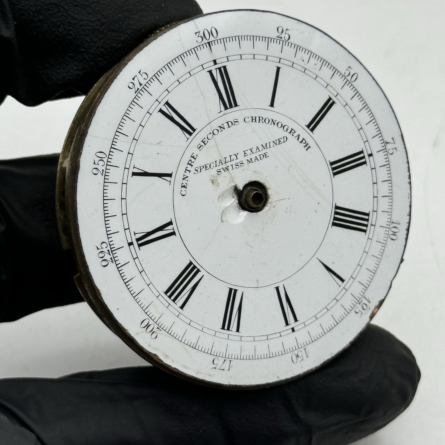 Swiss Specially Examined Centre Seconds Chronograph Pocket Watch Movement PARTS
