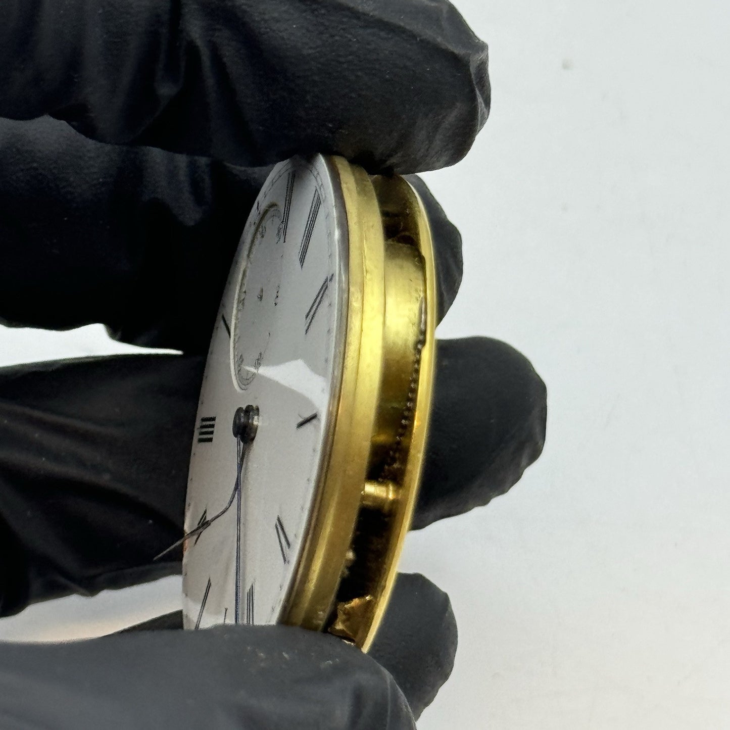 43mm Bracebridge Clerkenwell London High Grade Fusee Pocket Watch Movement PARTS