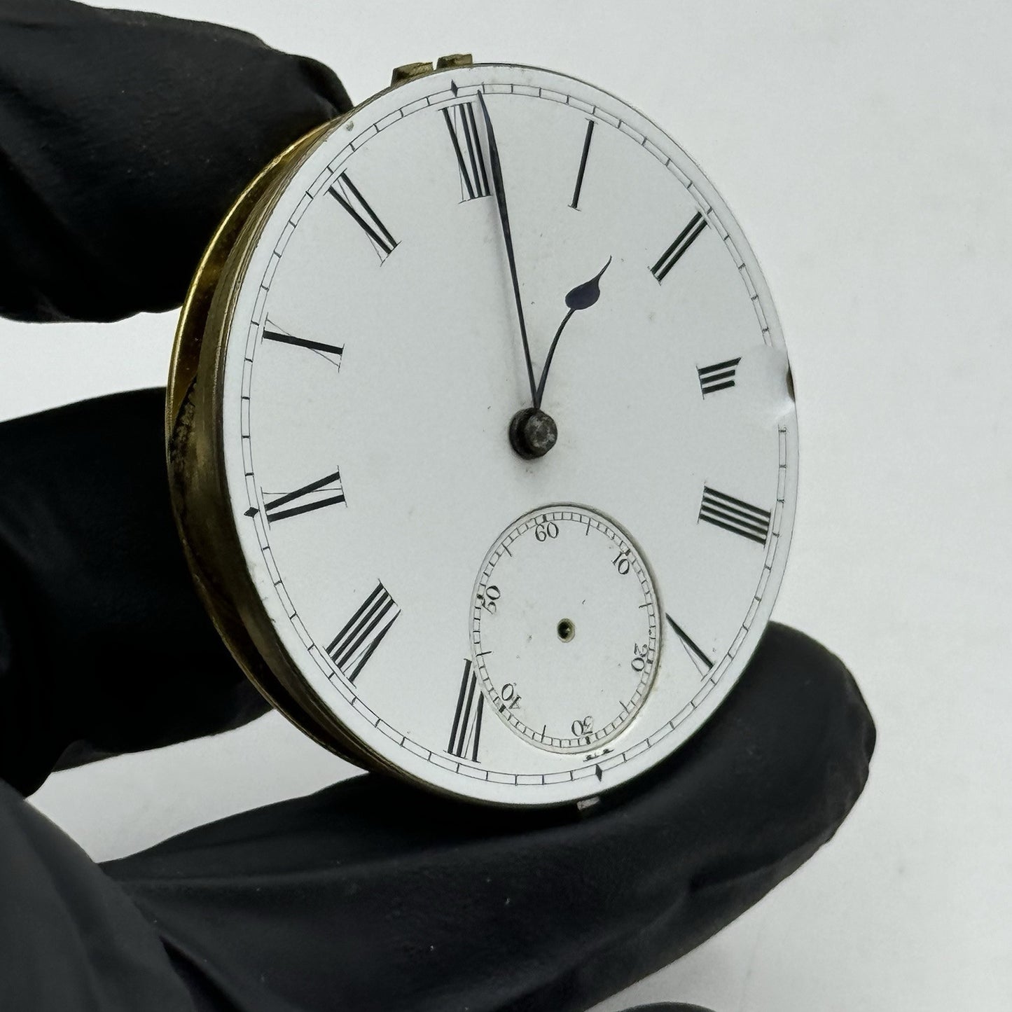 43mm Bracebridge Clerkenwell London High Grade Fusee Pocket Watch Movement PARTS