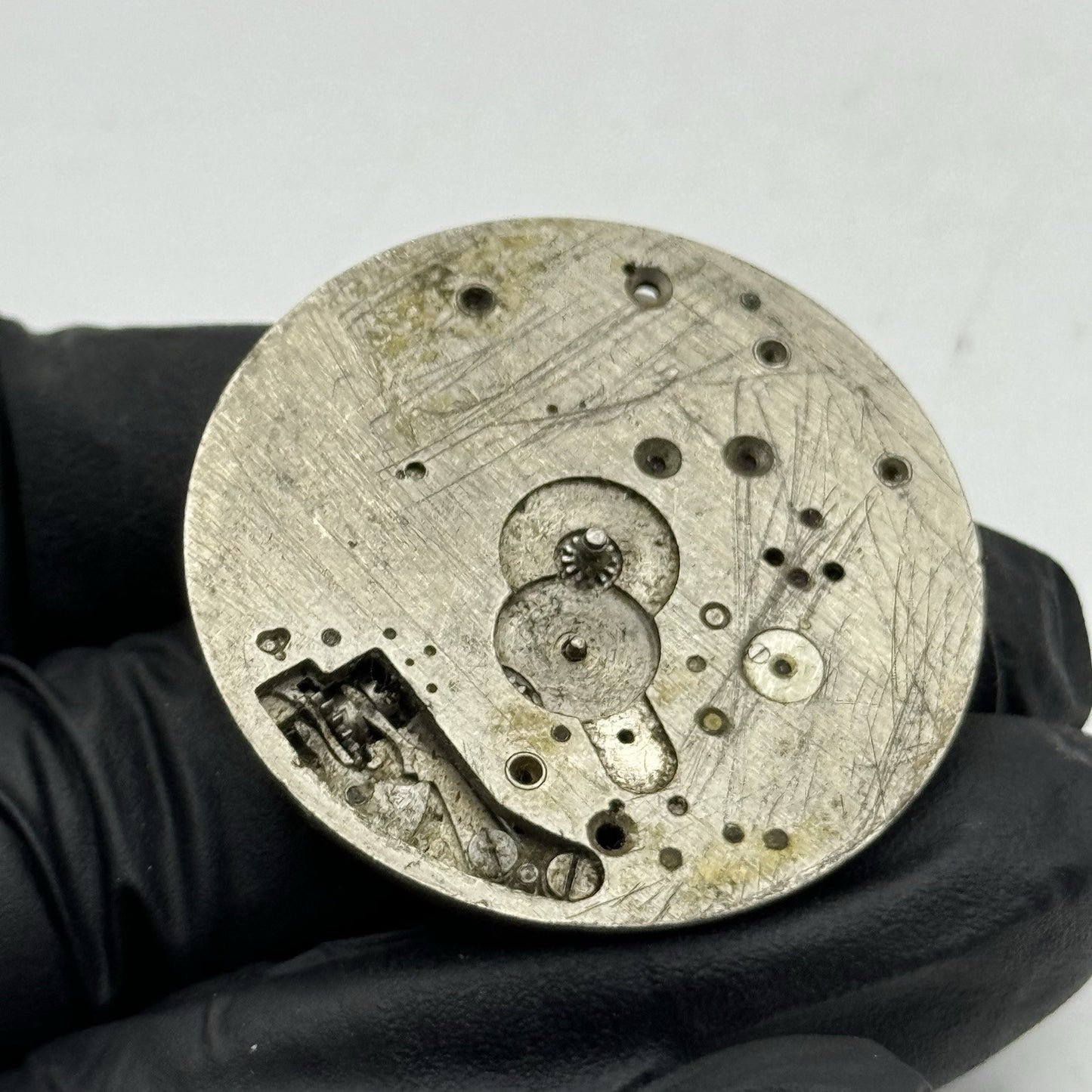 39.5mm Balance Ok Unidentified Interesting Vintage Pocket Watch Movement PARTS