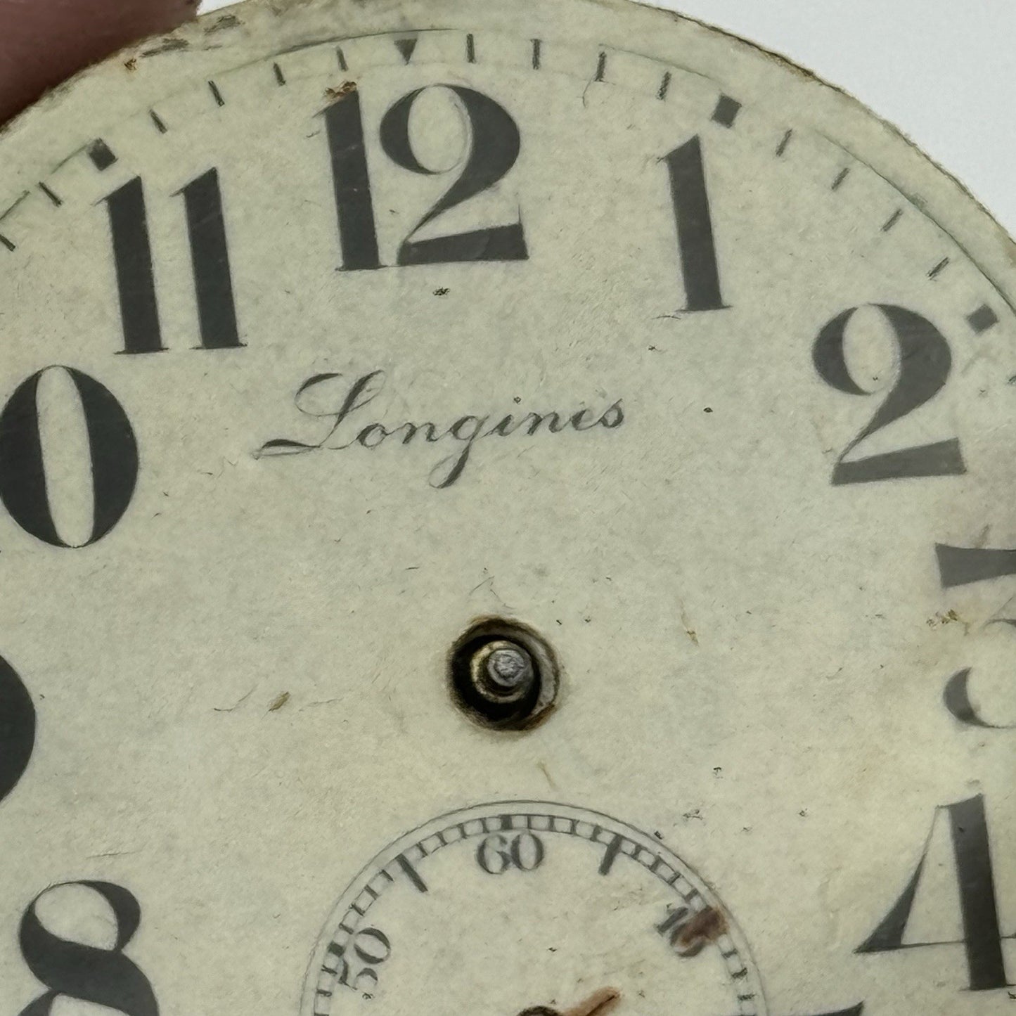 42.3mm Interesting Longines Union Horlogere UH Pocket Watch Movement - PARTS