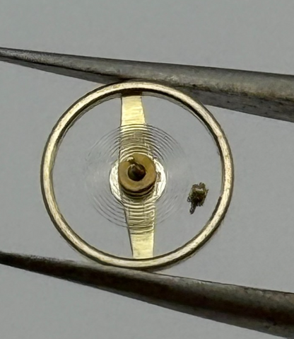 Ebosa 86 87 Balance Wheel Complete And Spring 8¾’’’ 1249 Watch Movement Parts 