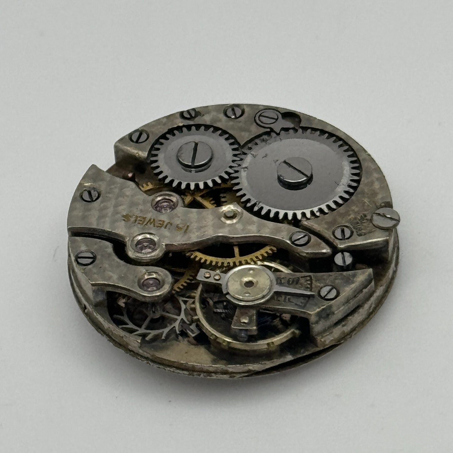 23.7mm 15 Jewels Swiss Trench Watch Movement Manual Wind PARTS SPARES