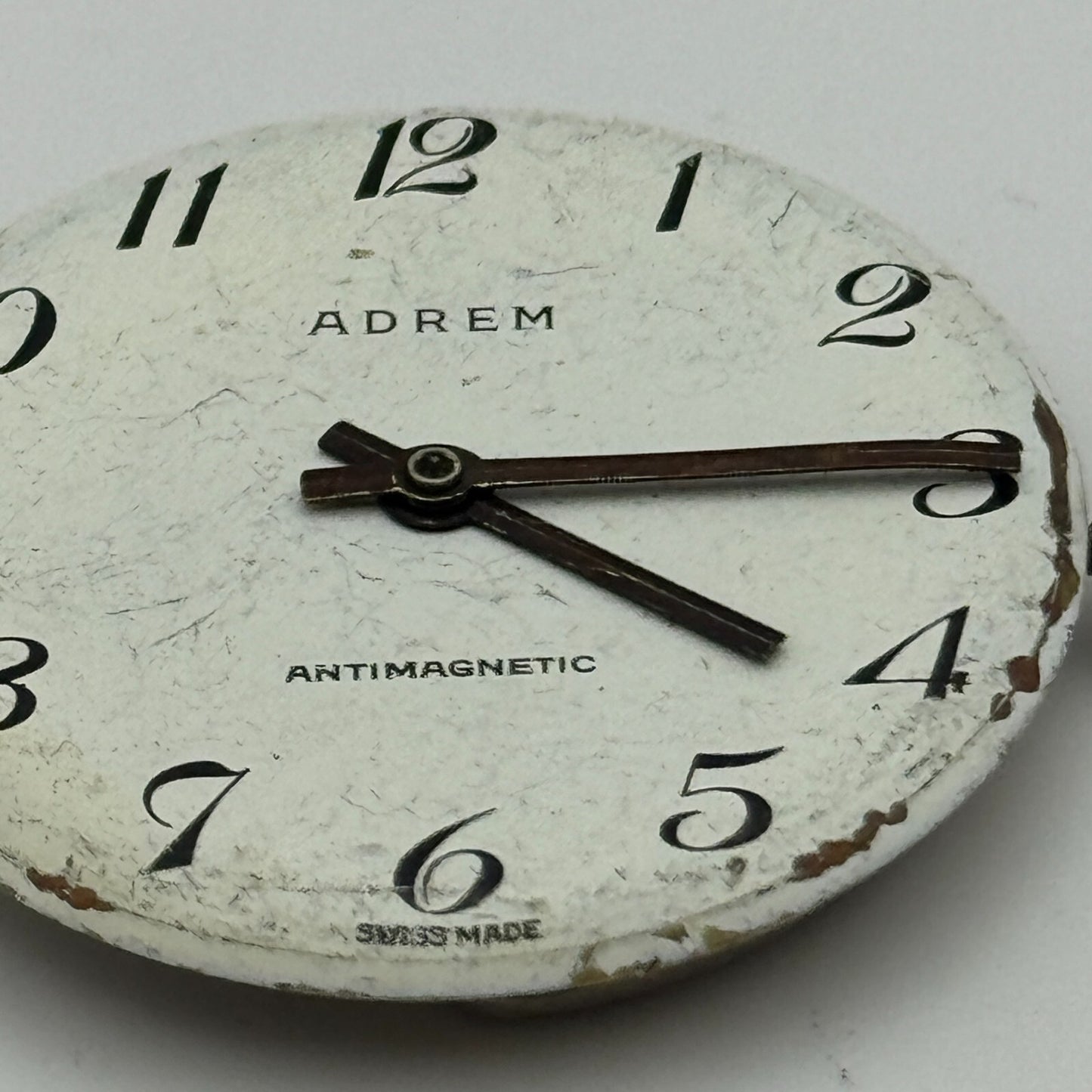 26.9mm Men's Adrem EB 8800 Manual Wind Watch Movement Swiss Vintage PARTS SPARES