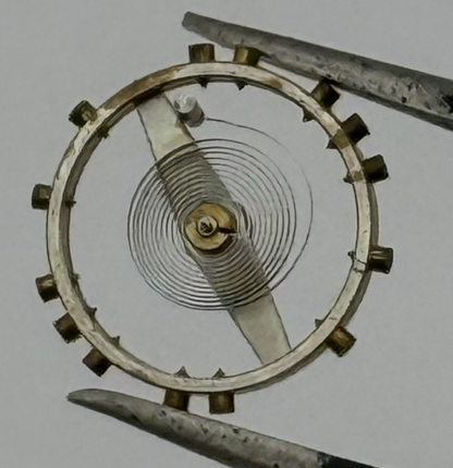 Peseux 170 Balance Complete Inca Renata 457 M Watch Movement Parts Vintage