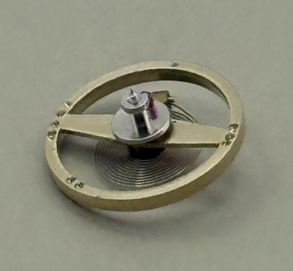 Ebosa 86 87 Balance Wheel Complete And Spring 8¾’’’ 1249 Watch Movement Parts 