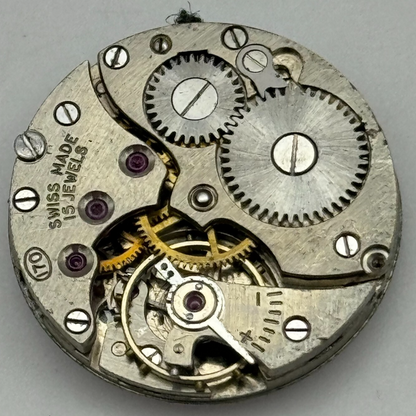 22mm Everite Record 170 Sub Seconds Manual Wind Trench Watch Movement PARTS