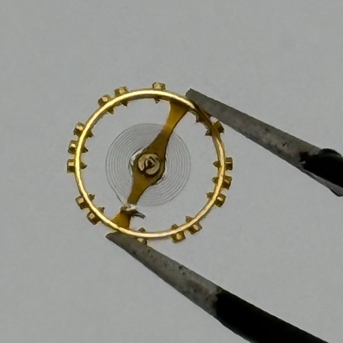 Felsa 4062 Balance Wheel Complete And Spring 1484 M Watch Movement Parts NOS