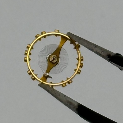 Felsa 4062 Balance Wheel Complete And Spring 1484 M Watch Movement Parts NOS