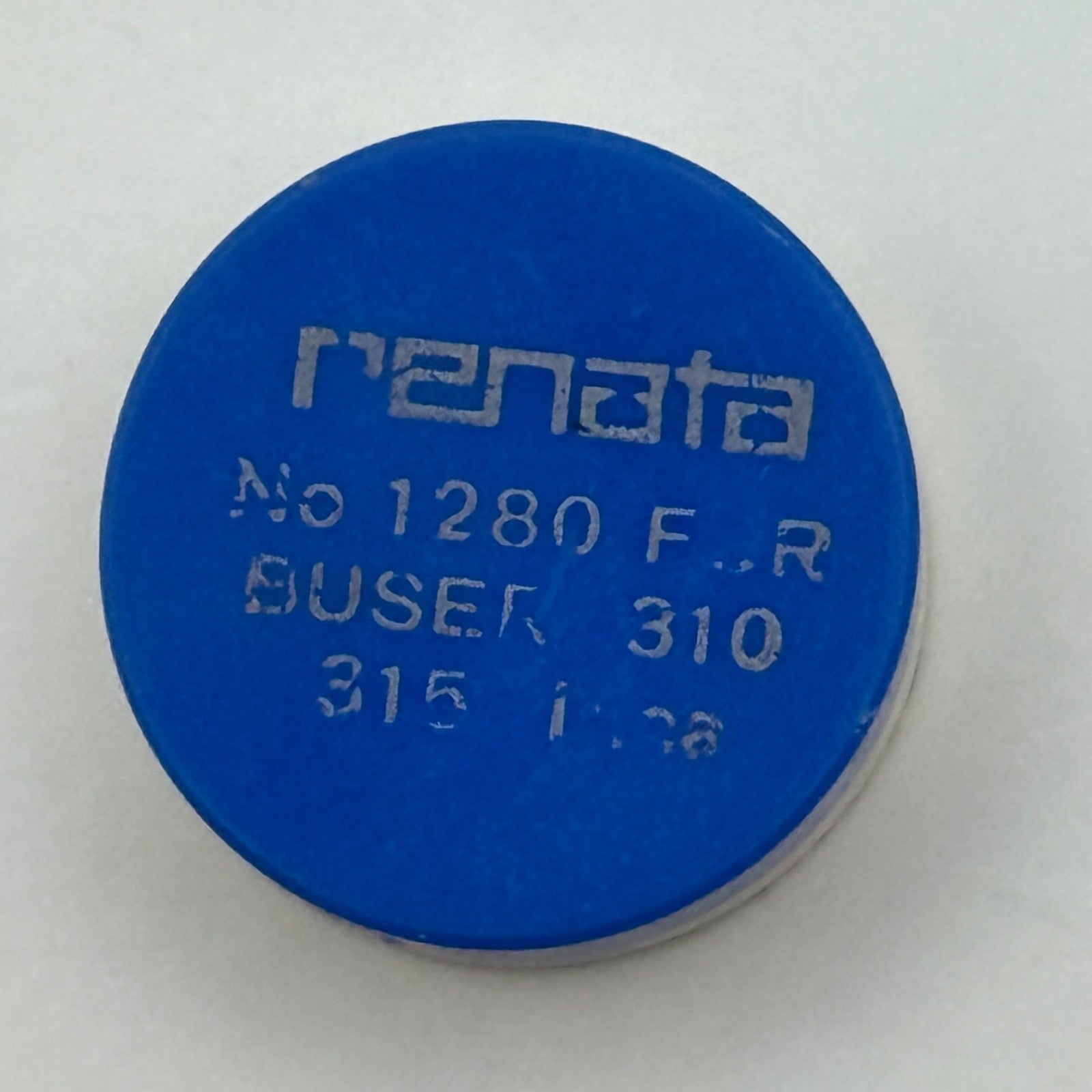 Buser 310, 315 Balance Wheel Complete And Spring 1280 Watch Movement Parts NOS