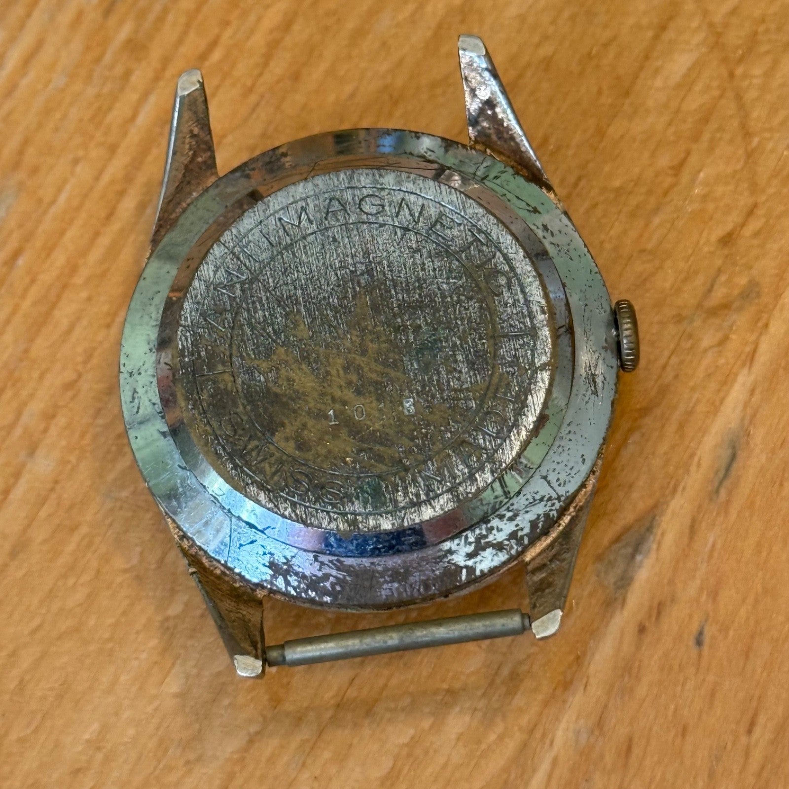 33mm Vintage Wilson De Luxe Brevete 314705 Manual Wind 17 Jewels Watch FOR PARTS