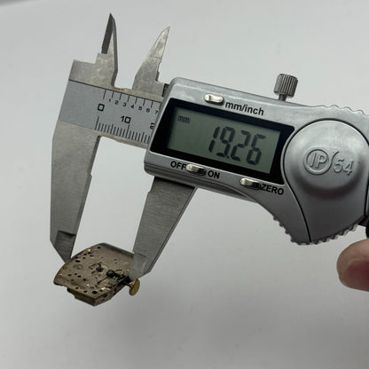 19.2mm Rotary Peseux Tank Watch Movement 15 Jewels Manual Wind 1930s Swiss PARTS