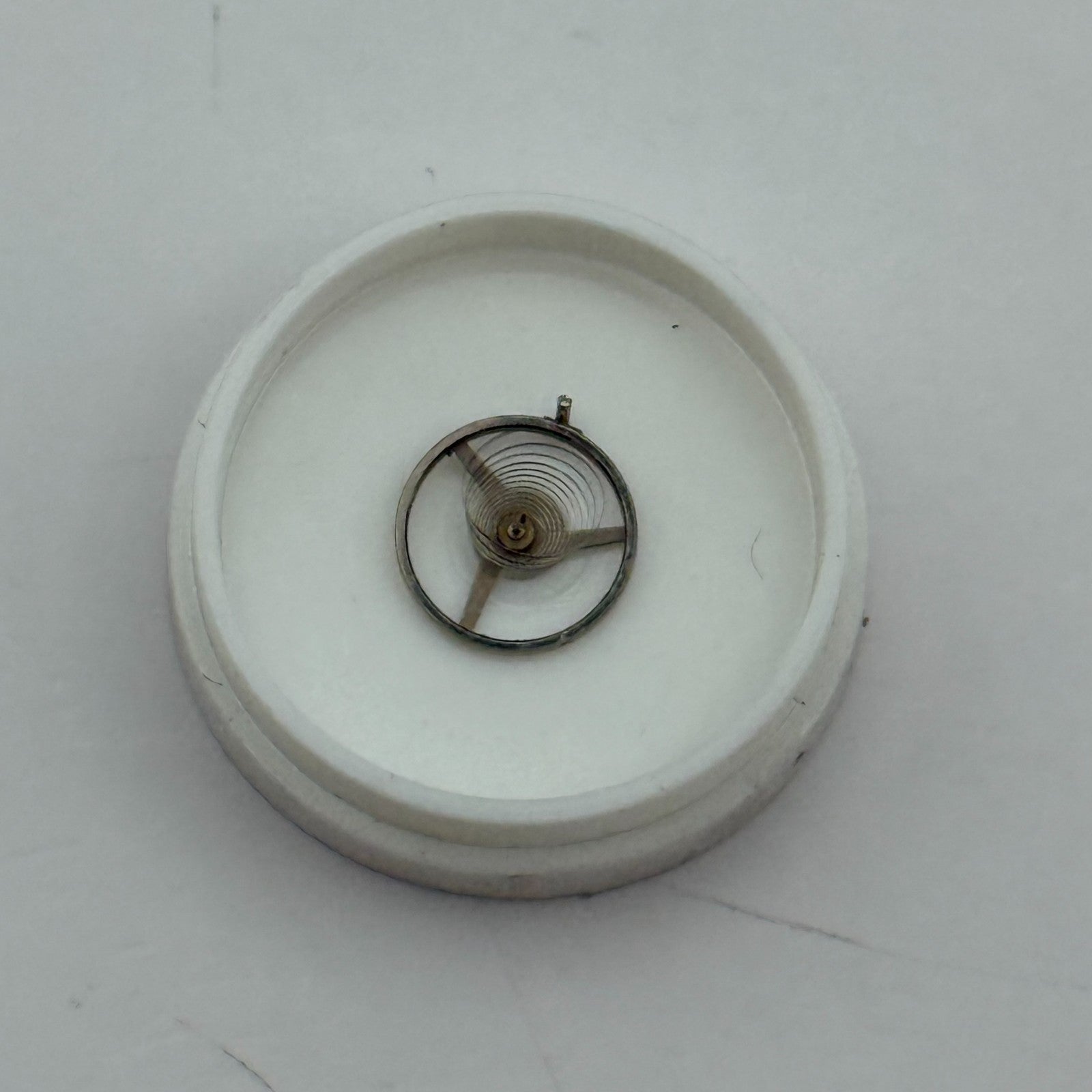 AS 1977 Balance Wheel Complete And Spring 5 1/2'''  1740 M Watch Movement Parts