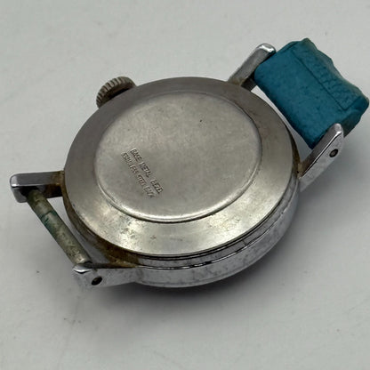 25mm Vintage Blue Timex Snoopy 1958 United Feature Syndicate INC Watch FOR PARTS