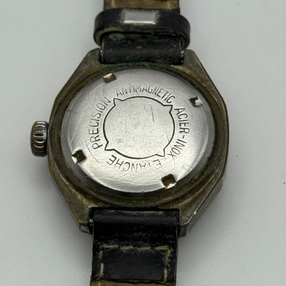 26mm Vintage Utina Etoile Interesting Date Dial Manual Wind Watch PARTS / REPAIR