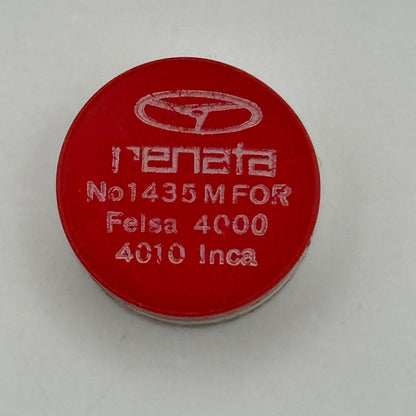 Felsa 4000 4010 Inca Balance Wheel Complete And Spring 1435 Watch Movement Parts