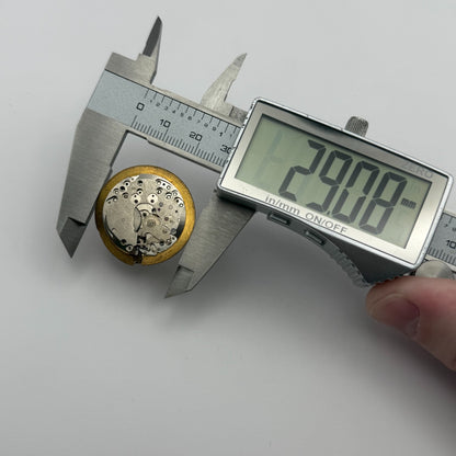 Loda Watch Movement Manual Wind Vintage Swiss 15 Jewels Parts Repair Spares 29mm