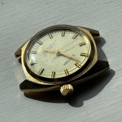 35mm Men's Vintage Santima EB 8501.76 8503.76 Running Manual Wind Watch PARTS