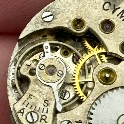 23.6mm Cyma Ref 030 Manual Wind Watch Movement Swiss Vintage PARTS SPARES