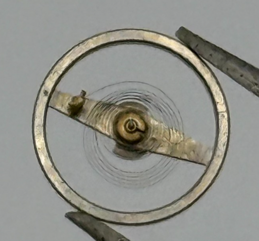 Oris 440 Balance Wheel Complete And Spring  6¾-8’’’ 974 M Watch Movement Parts 