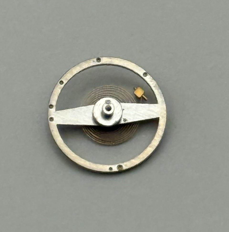 Ebosa 52 Balance Wheel Complete And Spring  5½’’’ 130 Watch Movement Parts NOS