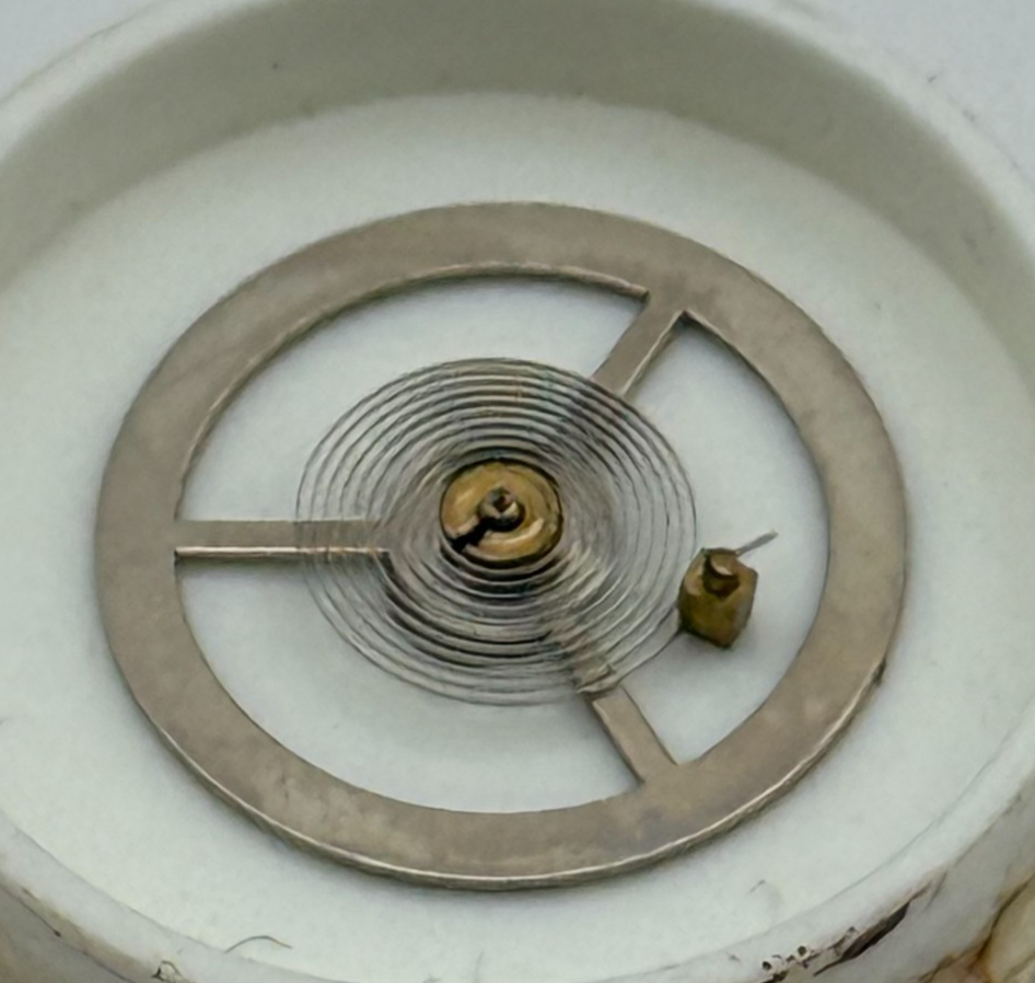 EB 8800 Balance Wheel Complete And Spring  12’’’ 1309 Watch Movement Parts NOS