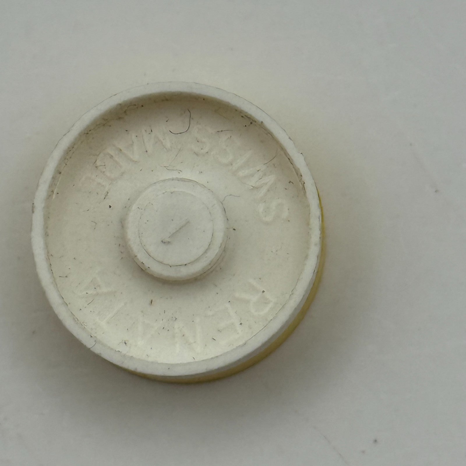 Amida 580 585 Balance Wheel Complete And Spring a pl. Watch Movement Parts NOS