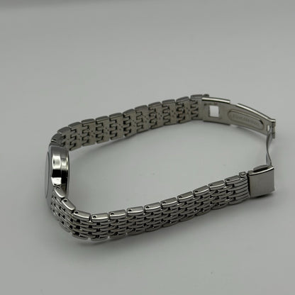 Beverly Hills Polo Club Ladies Quartz Watch Silver Tone Bracelet Working 23mm