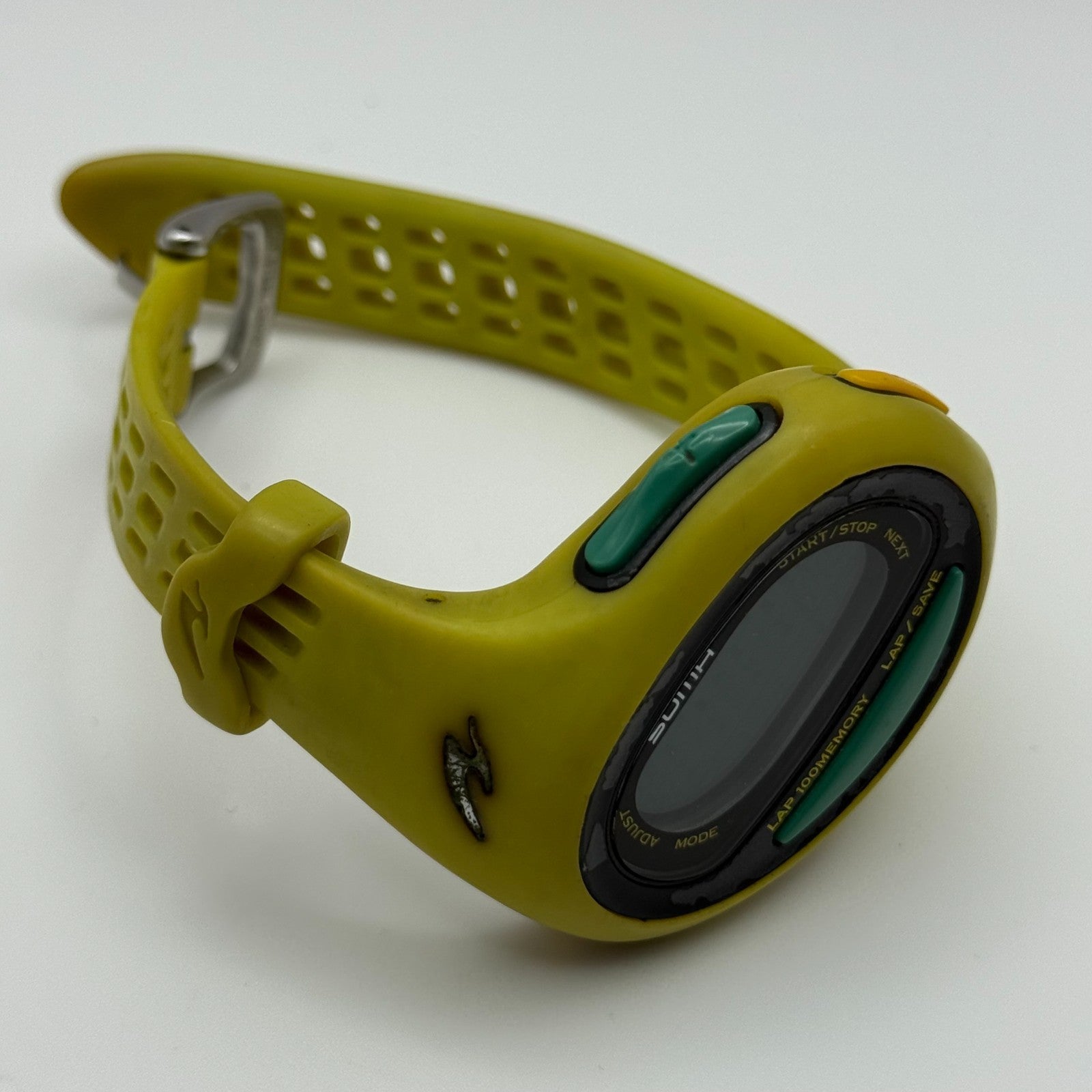 Soma Unisex Yellow Sports Quartz Watch Memory Lap Function 40mm PARTS REPAIR