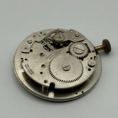 BFG 875 Watch Movement 1 Jewel Manual Wind Swiss Vintage Parts Repair 31.1mm