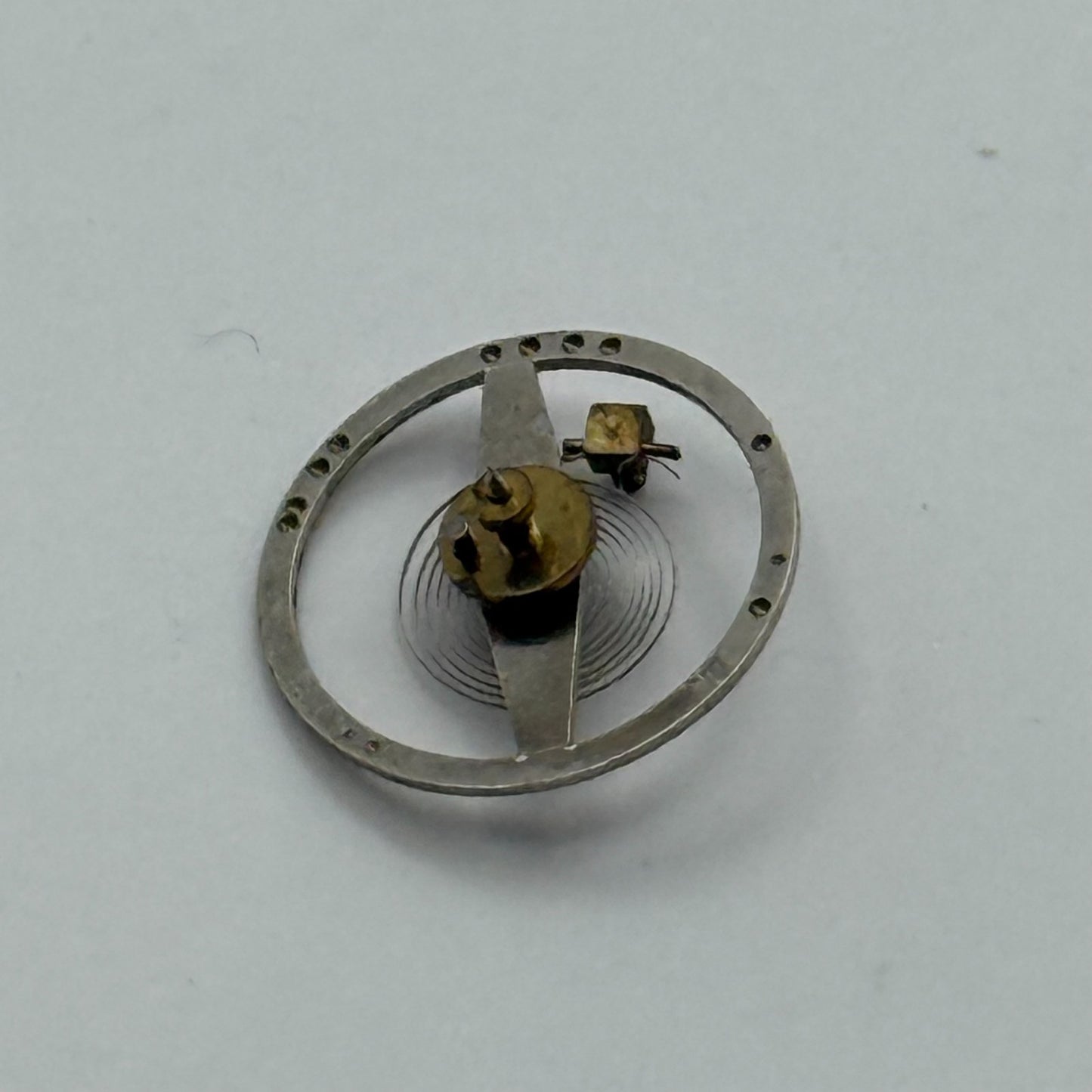 Cattin 51 Balance Wheel Complete And Spring 10½’’’ Renata Watch Movement Parts 