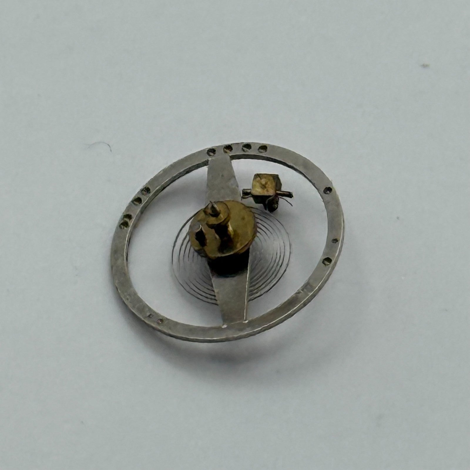 Cattin 51 Balance Wheel Complete And Spring 10½’’’ Renata Watch Movement Parts 