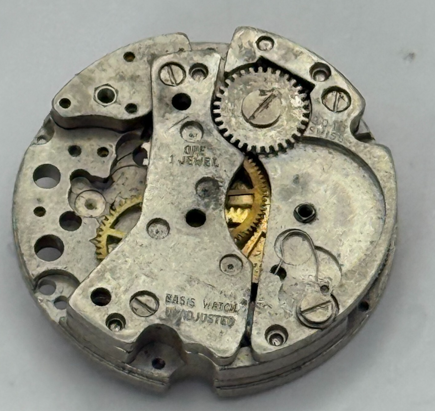 19.7mm Vintage Ronda RL 9013 Swiss Made Manual Wind Watch Movement PARTS REPAIR
