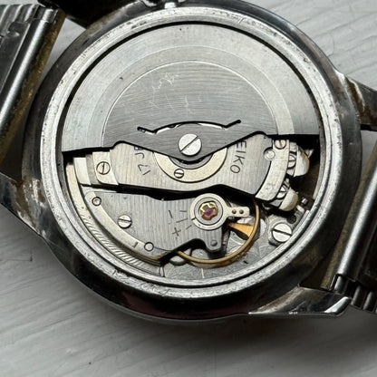 Men's Vintage Seiko Full AutoWinding Watch Diashock Bracelet 36mm Japan Running