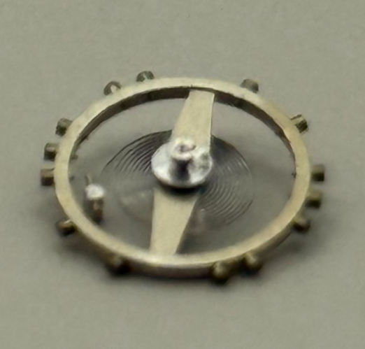 AS 1240 Balance Wheel Complete And Spring  8¾’’’ 49 M Watch Movement Parts NOS