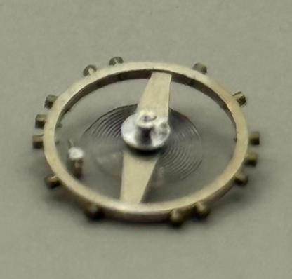 AS 1240 Balance Wheel Complete And Spring  8¾’’’ 49 M Watch Movement Parts NOS